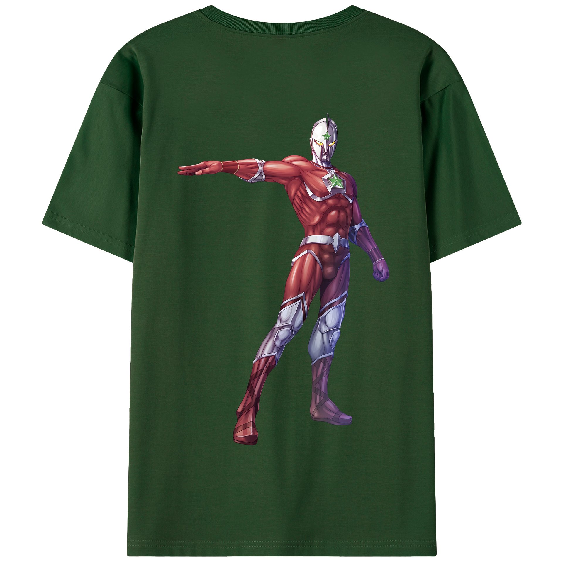 （画像用） ウルトラマン Ultraman 綿100％半袖Tシャツ（背面プリント）